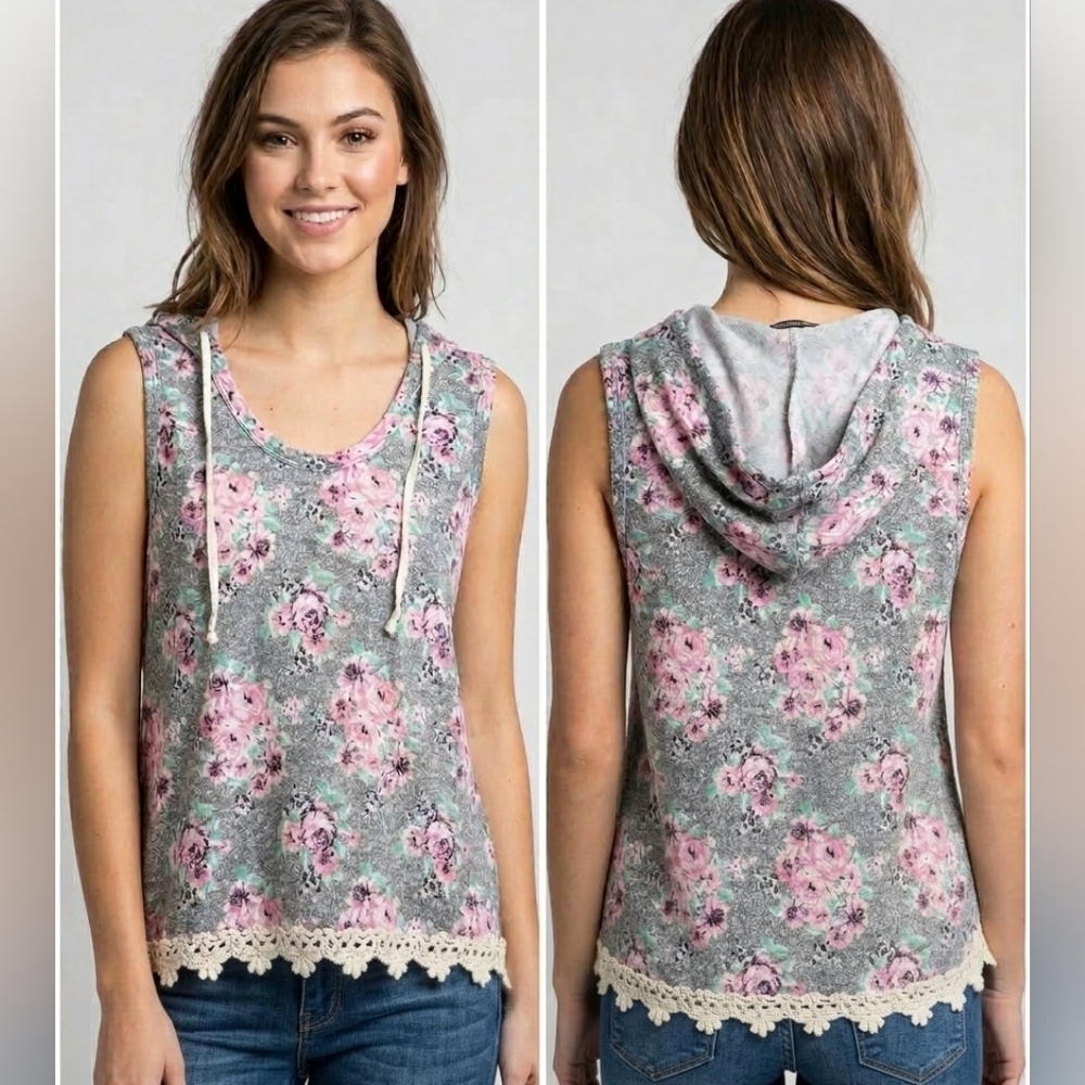 Inspired Hearts - Hooded Tank Top